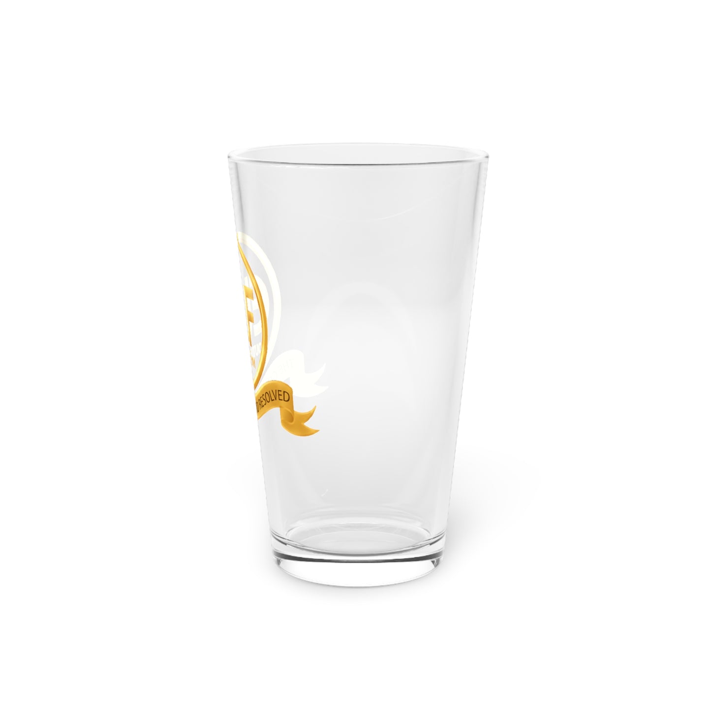 ™E U F Outlet™ .. : ™The Gold Standard Resolved™ : Premium Pint Glass