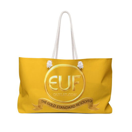 ™E U F Outlet™ .. : ™The Gold Standard Resolved™ : Premium Spacious Weekender Bag
