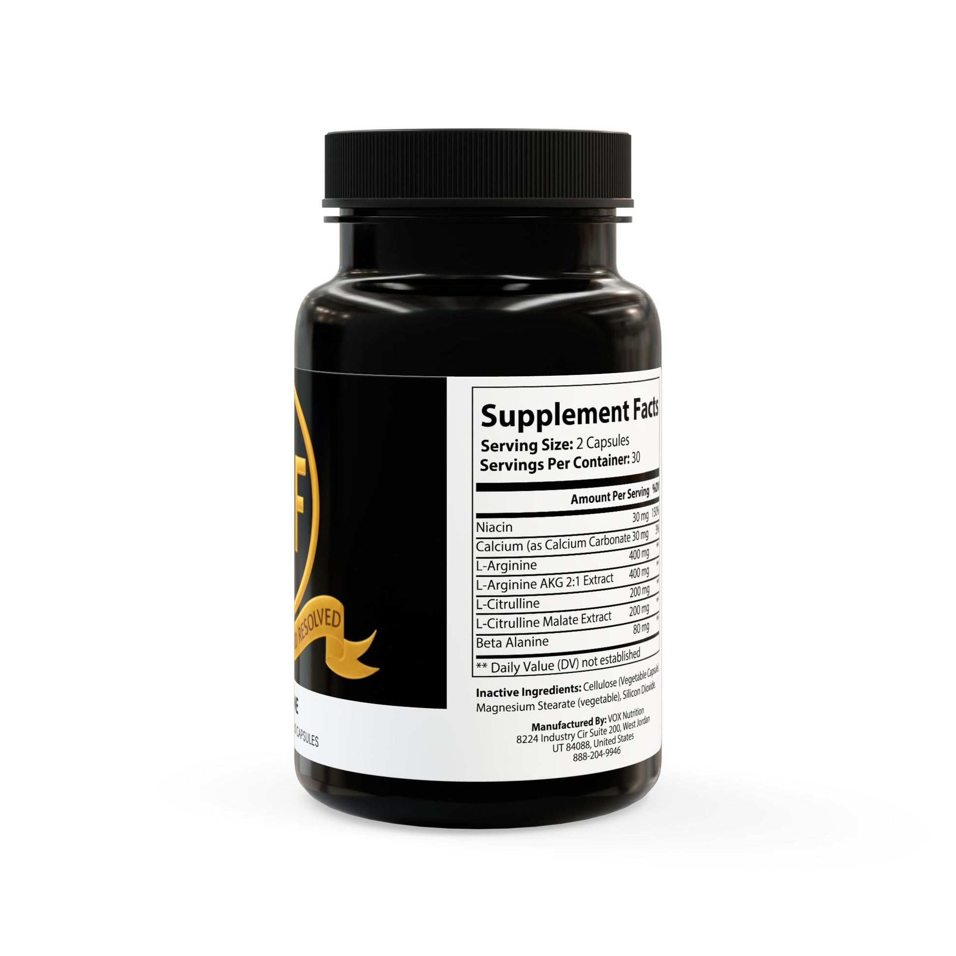 ™The Gold Standard Resolved™: L-Arginine Supplement (60 Capsules) is a high-level mental investment designed to optimize your physiological foundation, ensuring you have the physical stamina and mental clarity to secure a more financially stable future through consistent performance. As a protected asset of the EUF Outlet, this formulation represents a commitment to personal excellence that cannot be replicated.