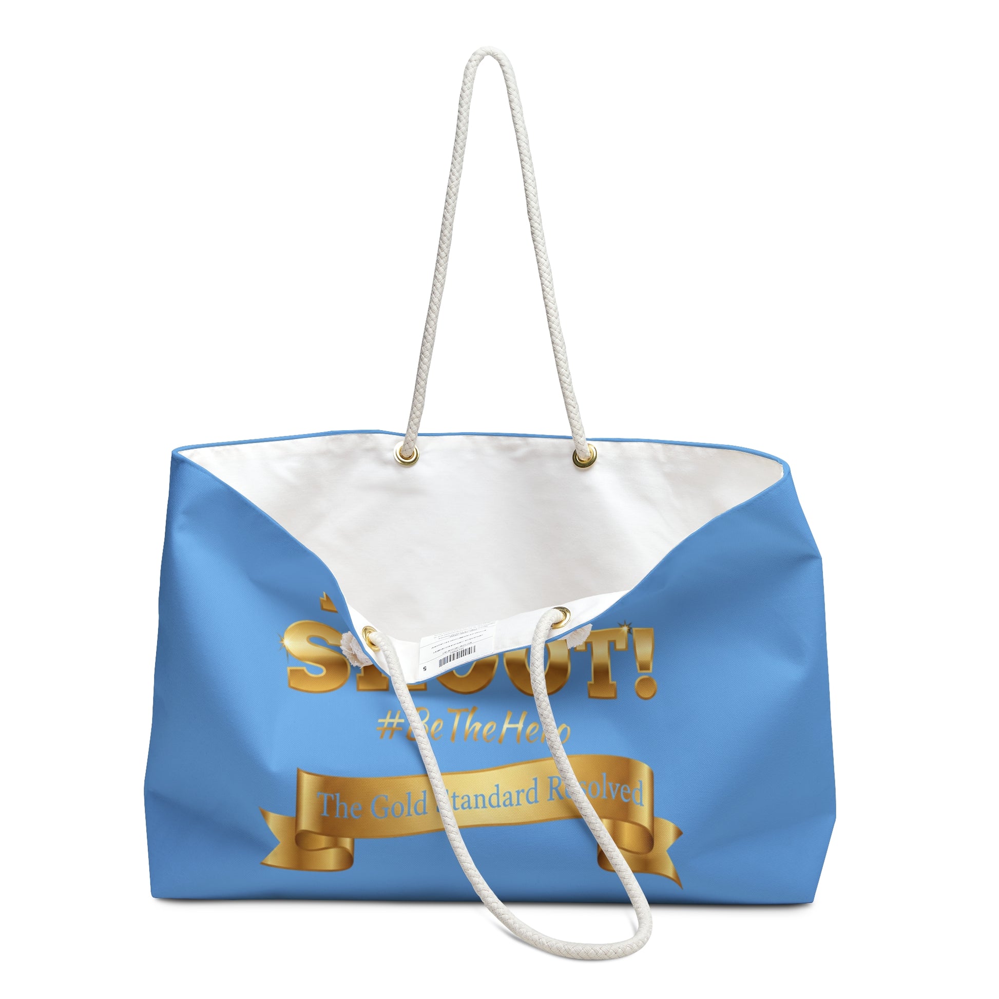 ™ E U F Outlet™ .. : ™The Gold Standard Resolved™ : DON'T SHOOT Premium Weekender Bag