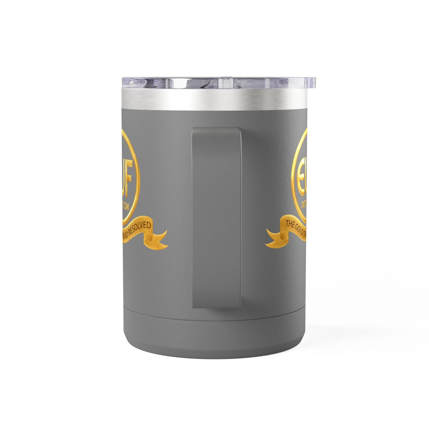 ™E U F Outlet™ .. : ™The Gold Standard Resolved™ : Premium Coffee Travel Mug