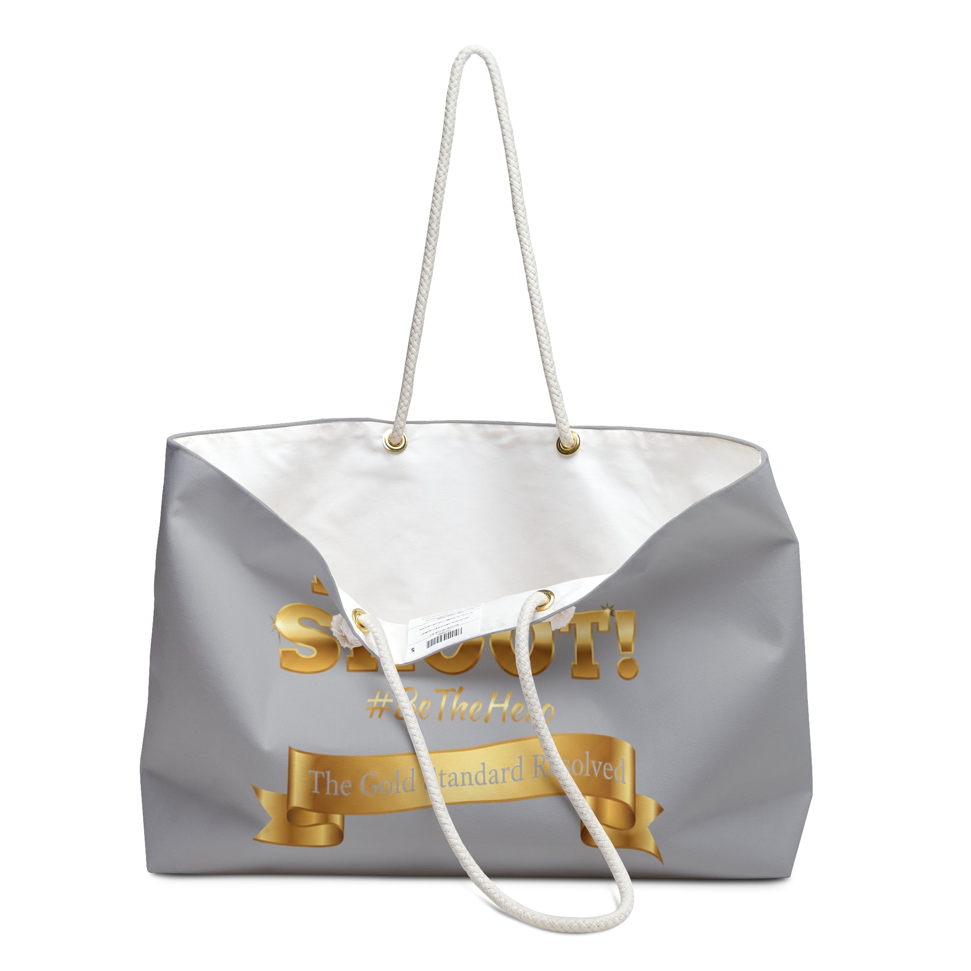 ™ E U F Outlet™ .. : ™The Gold Standard Resolved™ : DON'T SHOOT Premium Weekender Bag