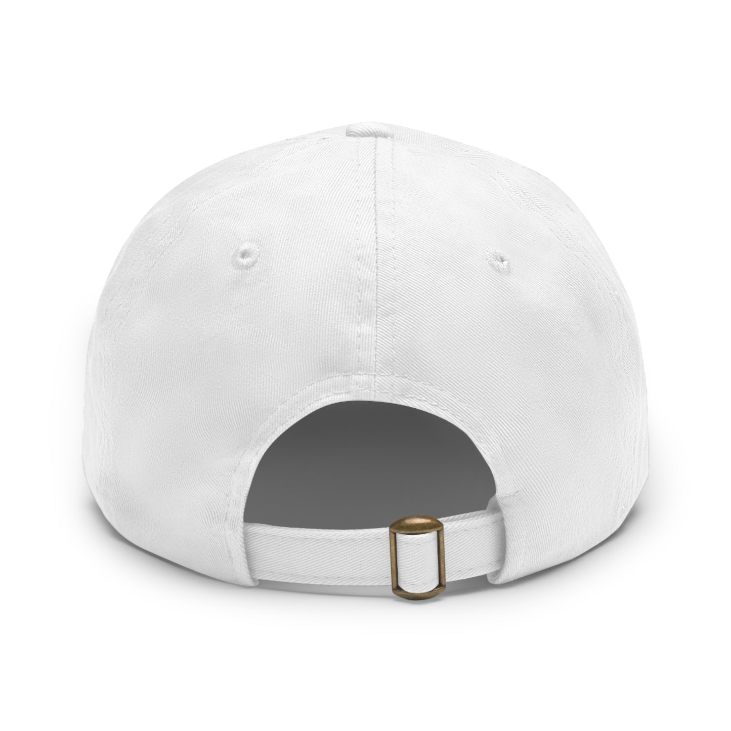 ™E U F Outlet™ .. : ™The Gold Standard Resolved™ : Premium Round Leather Patch Dad Hat