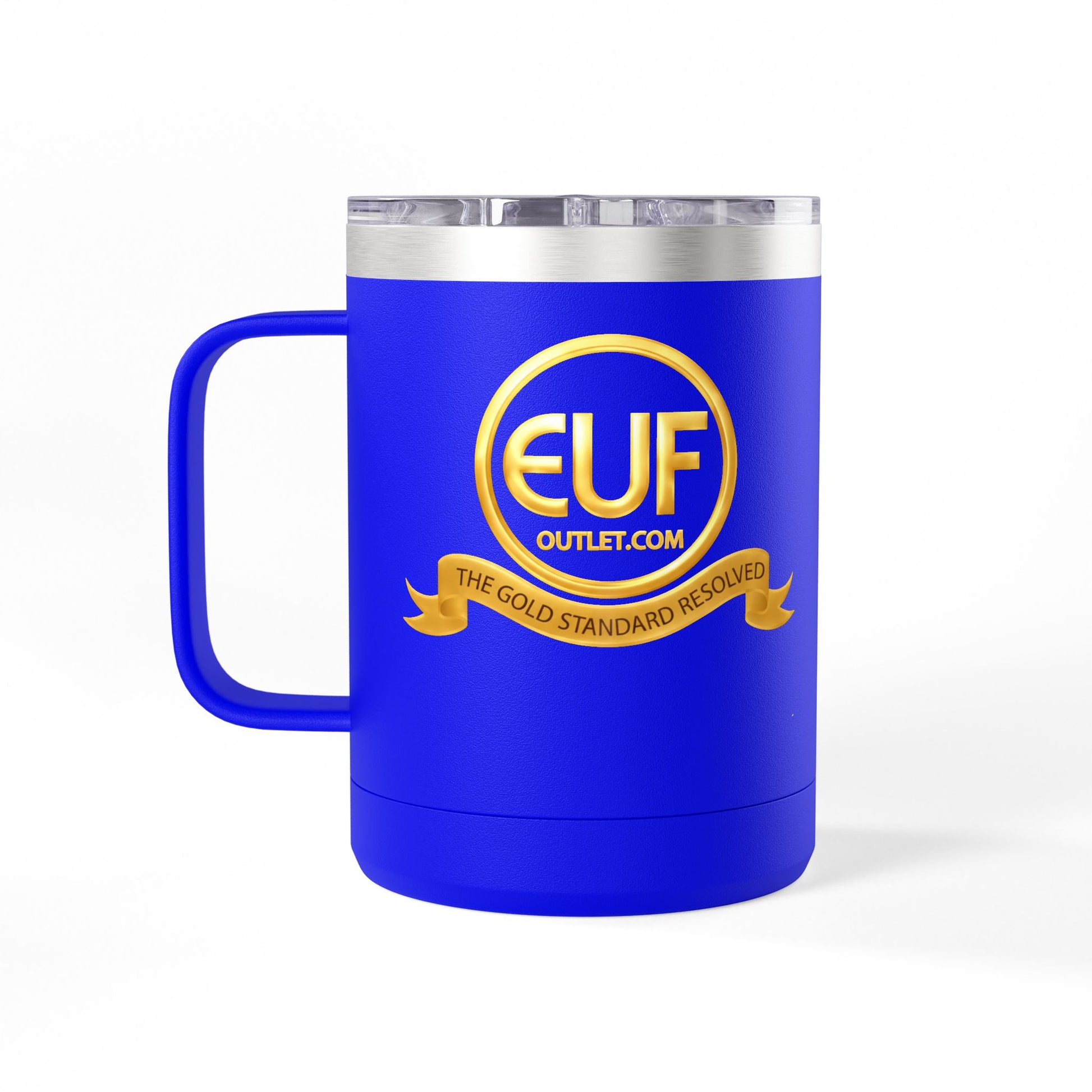 ™E U F Outlet™ .. : ™The Gold Standard Resolved™ : Premium Coffee Travel Mug