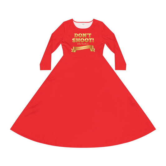 ™ E U F Outlet™ .. : ™The Gold Standard Resolved™ : DON'T SHOOT PREMIUM CUSTOM DANCE DRESS
