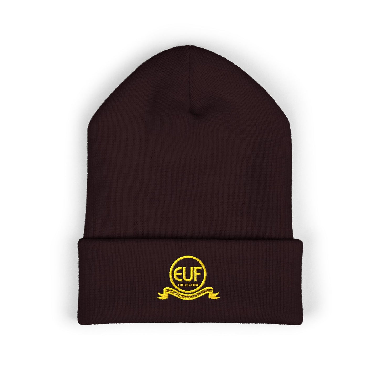 ™E U F Outlet™ .. : ™The Gold Standard Resolved™ : Premium Cuffed Beanie