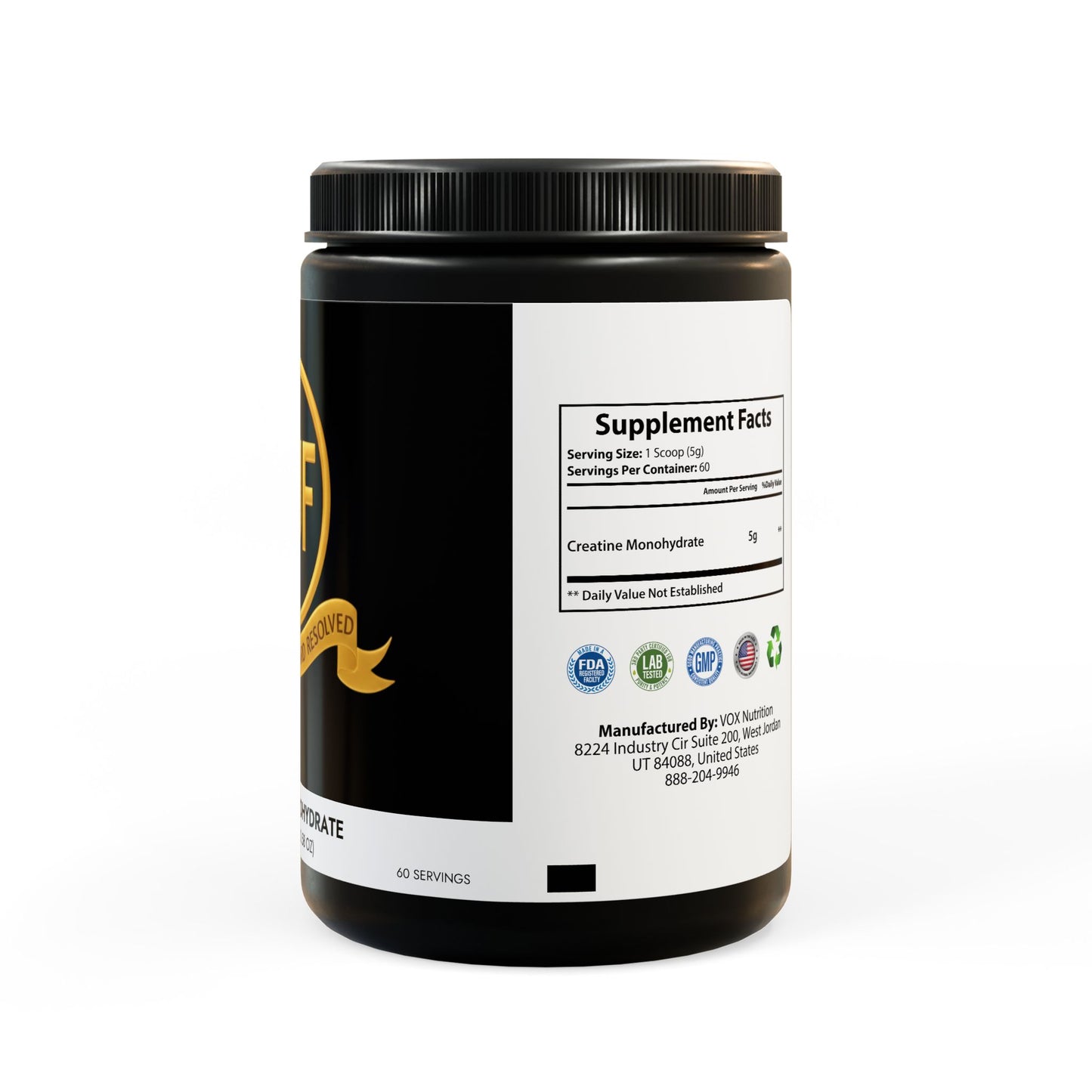 ™The Gold Standard Resolved™: Creatine Monohydrate Supplement (300g, 10.58oz) is a vital mental investment designed to stop cognitive drag and physical exhaustion. This ensures the peak mental stability required to reach your financial goals. Unlike old shelf stock losing its potency, we make you a fresh batch when you place an order at the ™EUF Outlet: to meet your gold standards for a more financially stable life.