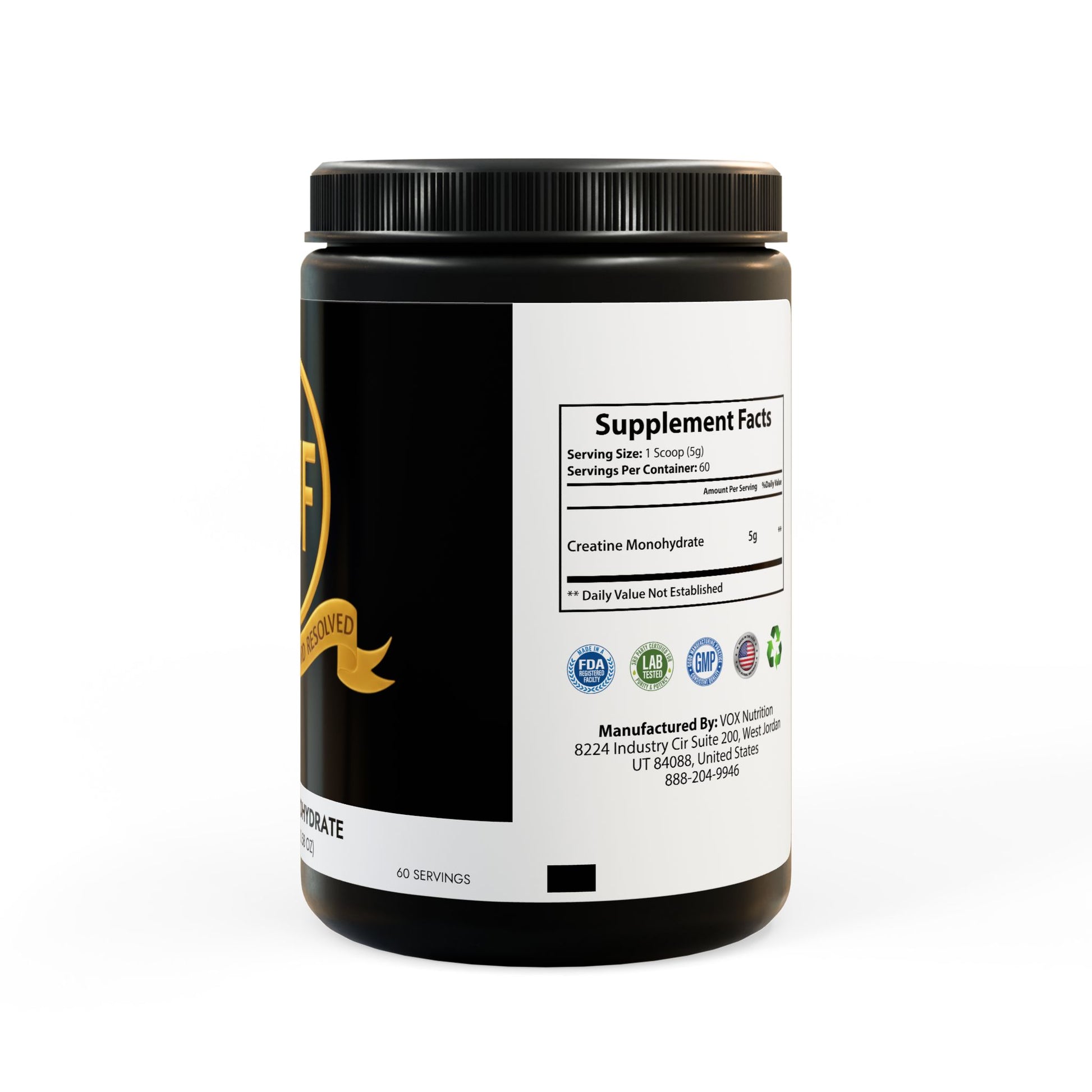 ™The Gold Standard Resolved™: Creatine Monohydrate Supplement (300g, 10.58oz) is a vital mental investment designed to stop cognitive drag and physical exhaustion. This ensures the peak mental stability required to reach your financial goals. Unlike old shelf stock losing its potency, we make you a fresh batch when you place an order at the ™EUF Outlet: to meet your gold standards for a more financially stable life.