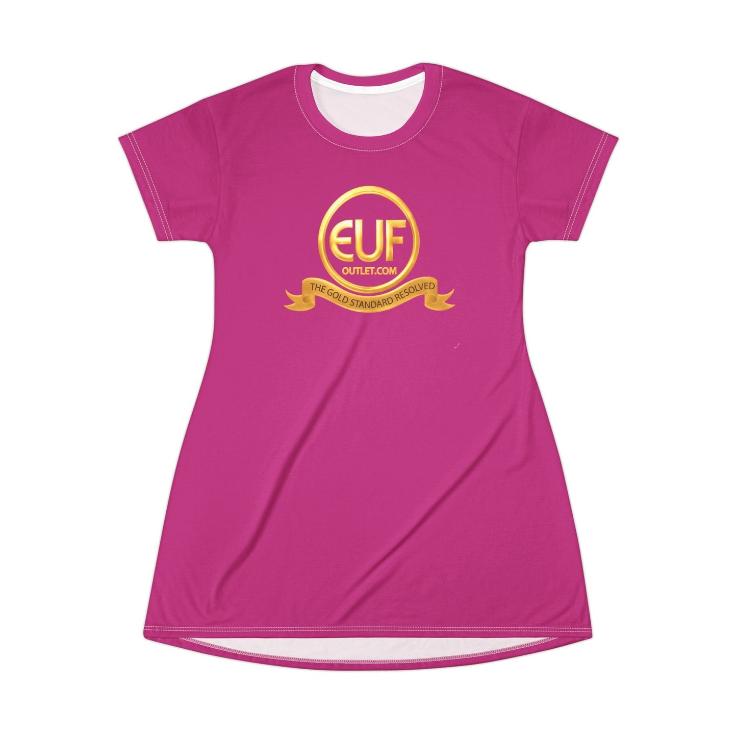 ™E U F Outlet™ .. : ™The Gold Standard Resolved™ : Premium T-Shirt Dress