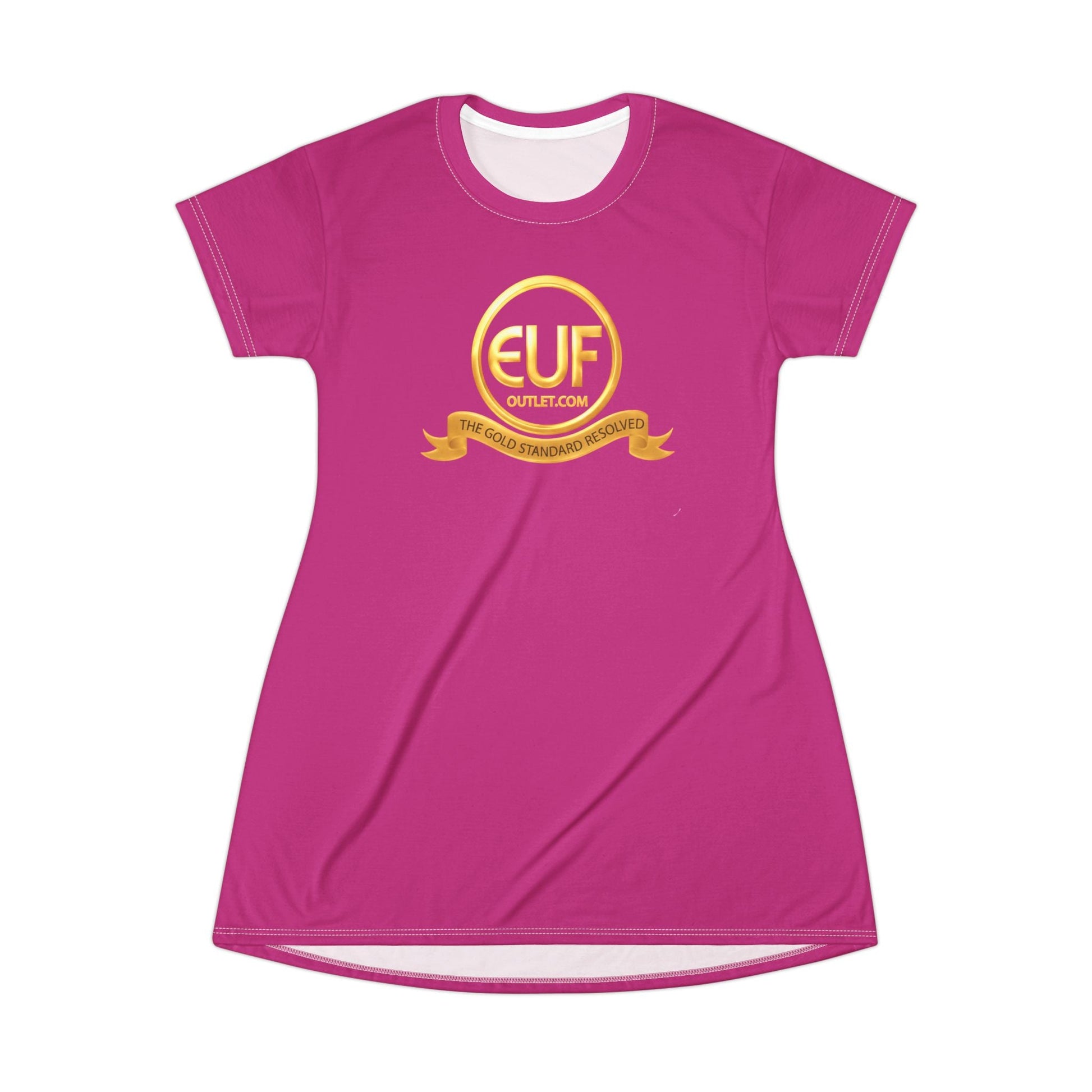 ™E U F Outlet™ .. : ™The Gold Standard Resolved™ : Premium T-Shirt Dress
