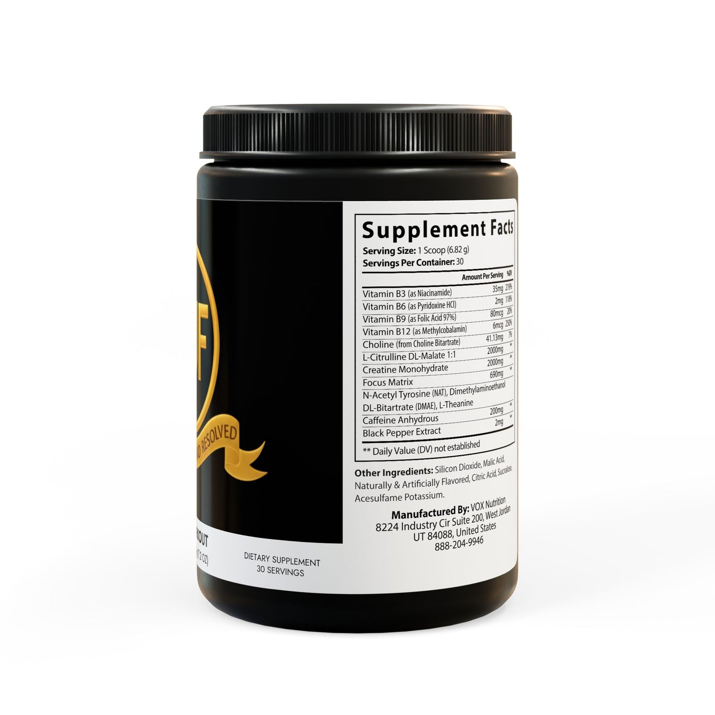 ™The Gold Standard Resolved™: Elite Pre-Workout Supplement, Fruit Punch (204g, 7.1oz) is a vital mental investment designed to stop performance drag and mental hesitation. This ensures the peak mental stability required to reach your financial goals. Unlike old shelf stock losing its potency, we make you a fresh batch when you place an order at the ™EUF Outlet: to meet your gold standards for a more financially stable life.
