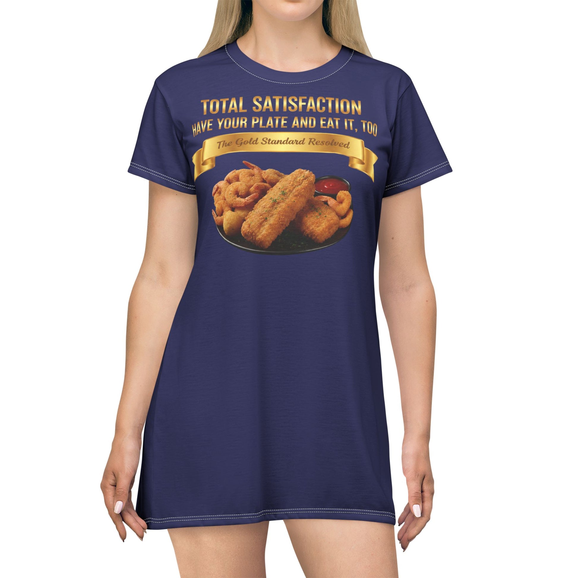 ™ E U F Outlet™ .. : ™The Gold Standard Resolved™ : FOOD FASHION PREMIUM T-SHIRT DRESS