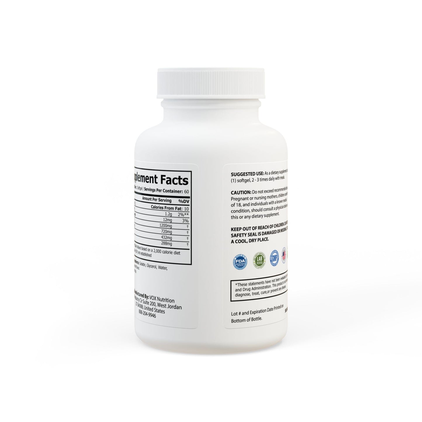 ™The Gold Standard Resolved™: Omega-3 Fish Oil Supplement (60 Softgels) is a high-yield mental investment designed to stop brain fog and mental sluggishness. This ensures the peak mental stability required to reach your financial goals. Unlike old shelf stock losing its potency, we make you a fresh bottle when you place an order at the ™EUF Outlet: to meet your gold standards for a more financially stable life.
