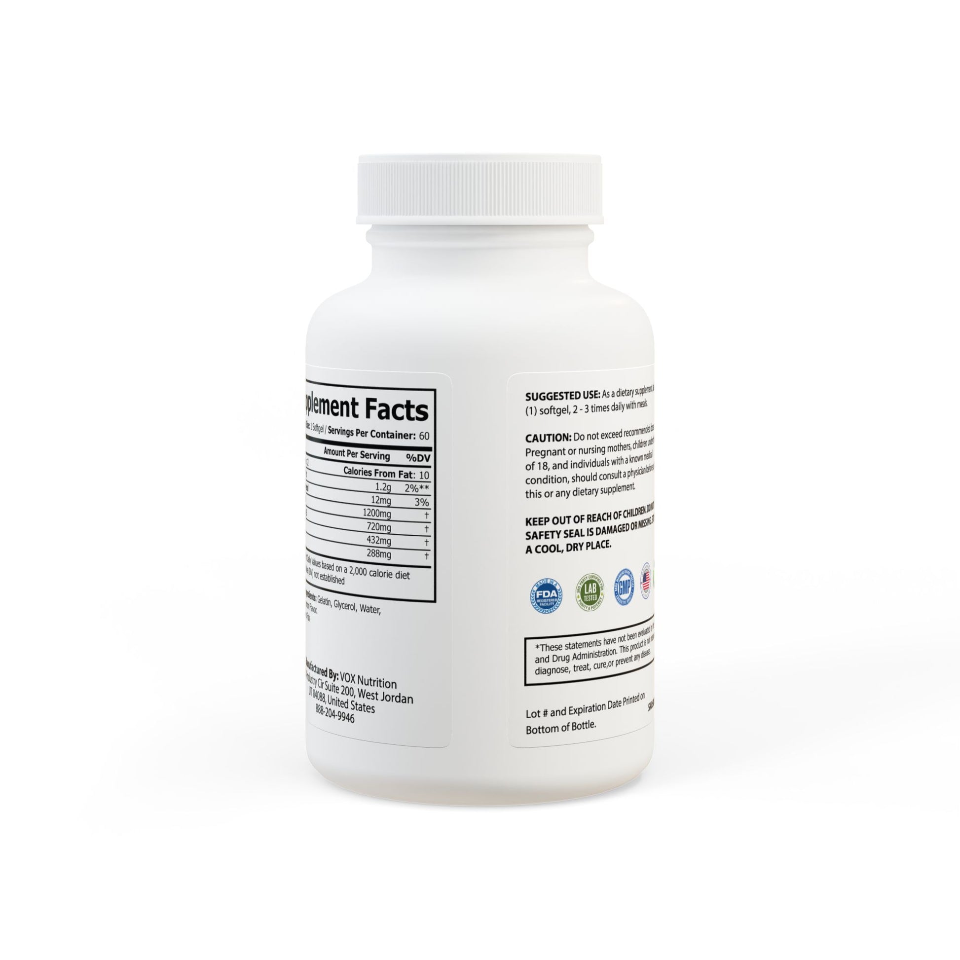 ™The Gold Standard Resolved™: Omega-3 Fish Oil Supplement (60 Softgels) is a high-yield mental investment designed to stop brain fog and mental sluggishness. This ensures the peak mental stability required to reach your financial goals. Unlike old shelf stock losing its potency, we make you a fresh bottle when you place an order at the ™EUF Outlet: to meet your gold standards for a more financially stable life.