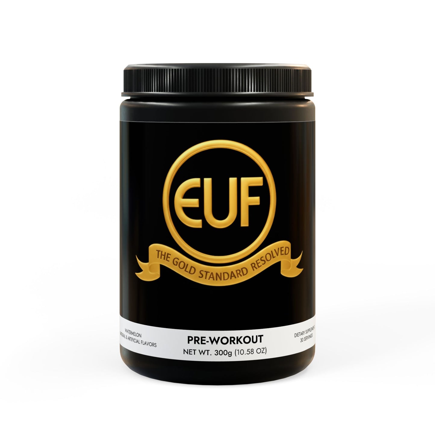 ™The Gold Standard Resolved™: Pre-Workout (Watermelon) (300g, 10.58oz) is a vital mental investment designed to stop performance drag and mental hesitation. This ensures the peak mental stability required to reach your financial goals. Unlike old shelf stock losing its potency, we make you a fresh batch when you place an order at the ™EUF Outlet: to meet your gold standards for a more financially stable life.