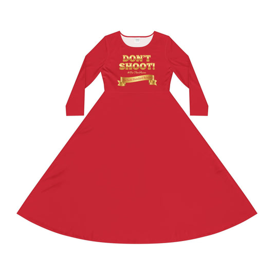 ™ E U F Outlet™ .. : ™The Gold Standard Resolved™ : DON'T SHOOT PREMIUM CUSTOM DANCE DRESS