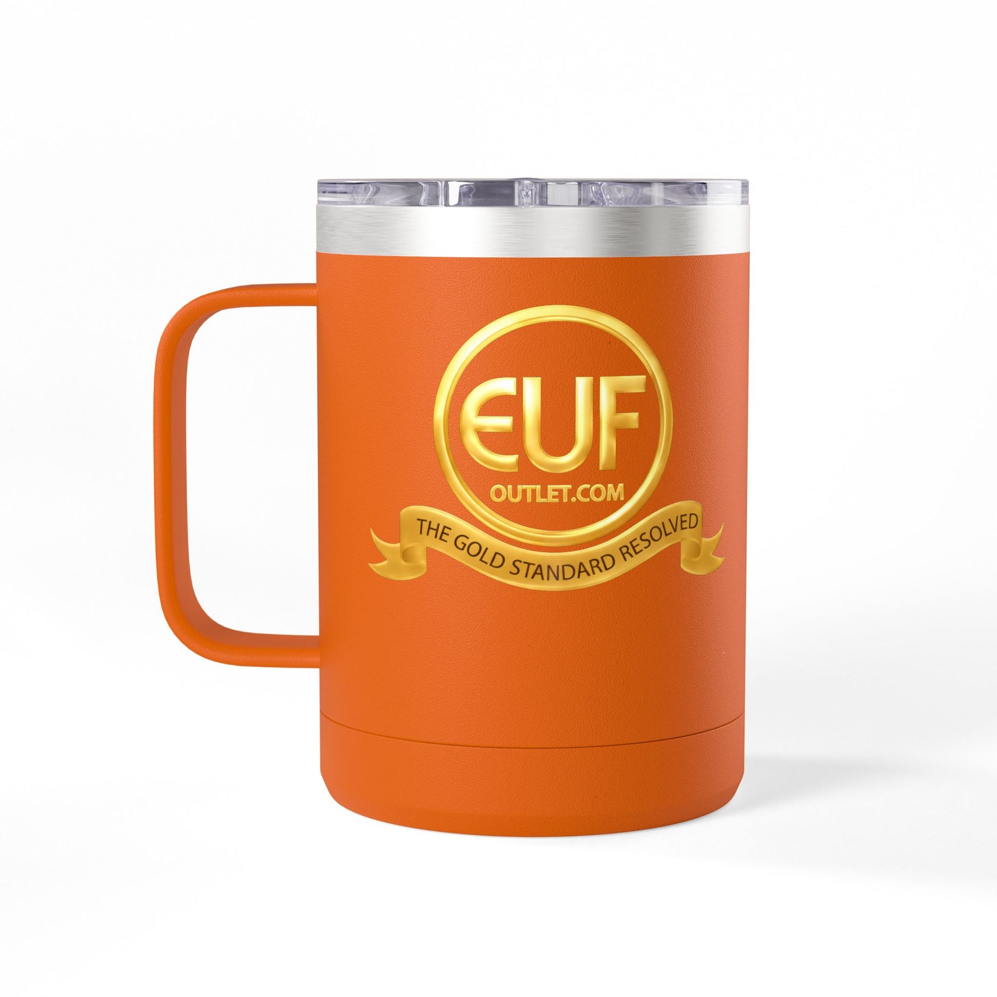 ™E U F Outlet™ .. : ™The Gold Standard Resolved™ : Premium Coffee Travel Mug