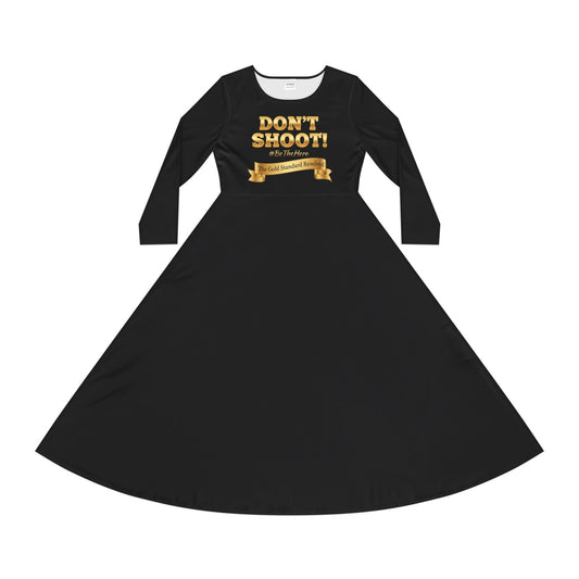 ™ E U F Outlet™ .. : ™The Gold Standard Resolved™ : DON'T SHOOT PREMIUM CUSTOM DANCE DRESS