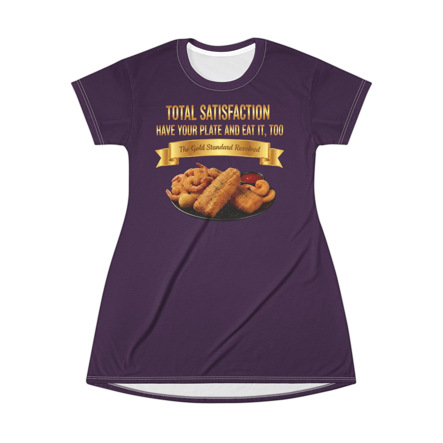 ™ E U F Outlet™ .. : ™The Gold Standard Resolved™ : FOOD FASHION PREMIUM T-SHIRT DRESS