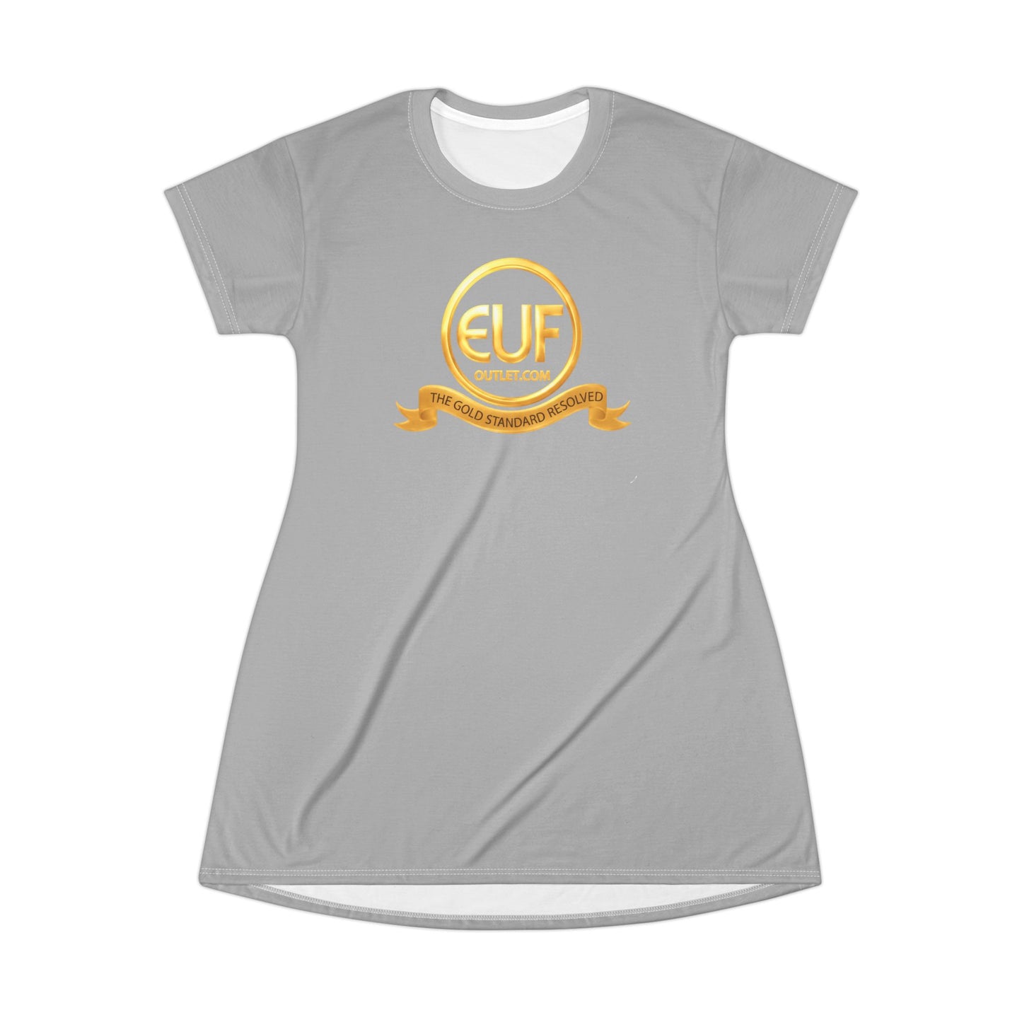 ™E U F Outlet™ .. : ™The Gold Standard Resolved™ : Premium T-Shirt Dress