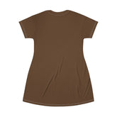 BARBECUE RIBS ASPARAGUS BAKED POTATO T-SHIRT DRESS