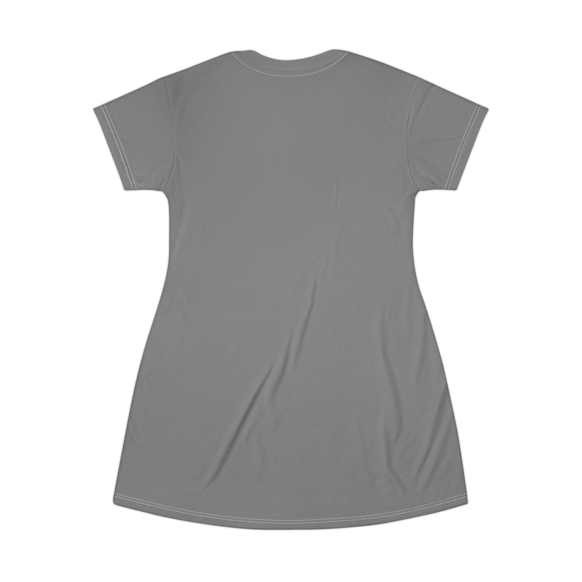 BARBECUE RIBS ASPARAGUS BAKED POTATO T-SHIRT DRESS