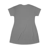 BARBECUE RIBS ASPARAGUS BAKED POTATO T-SHIRT DRESS