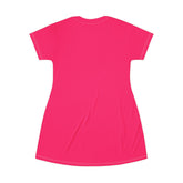 BARBECUE RIBS ASPARAGUS BAKED POTATO T-SHIRT DRESS