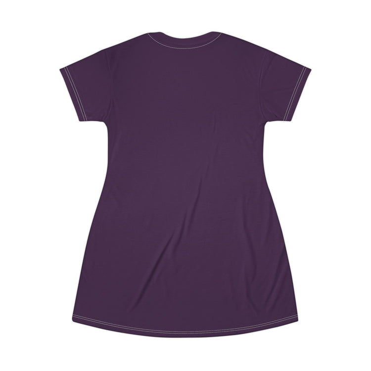 MEATLOAF MACARONI CHEESE AND STRING BEANS T-SHIRT DRESS