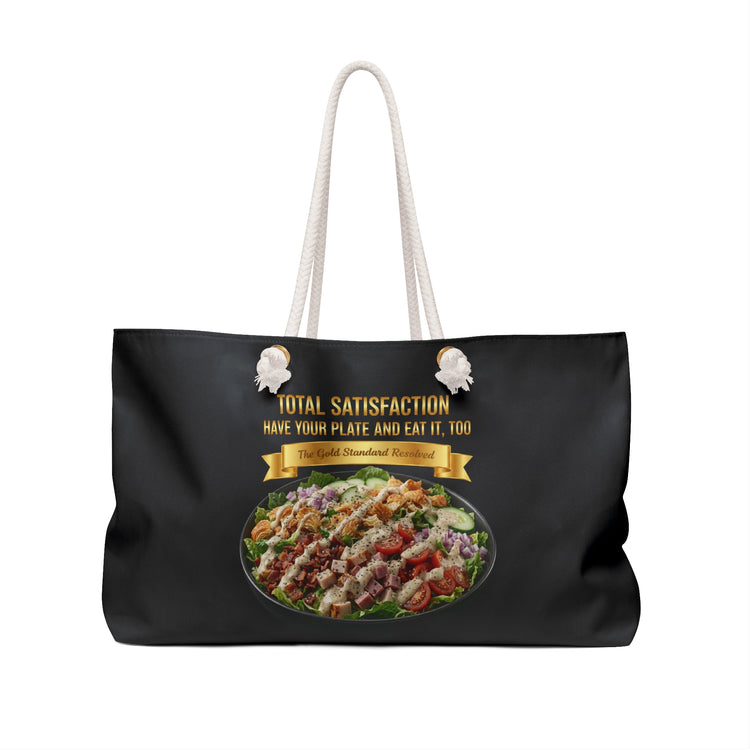 LOADED SALAD WITH ALL THE TOPPINGS WEEKENDER BAG