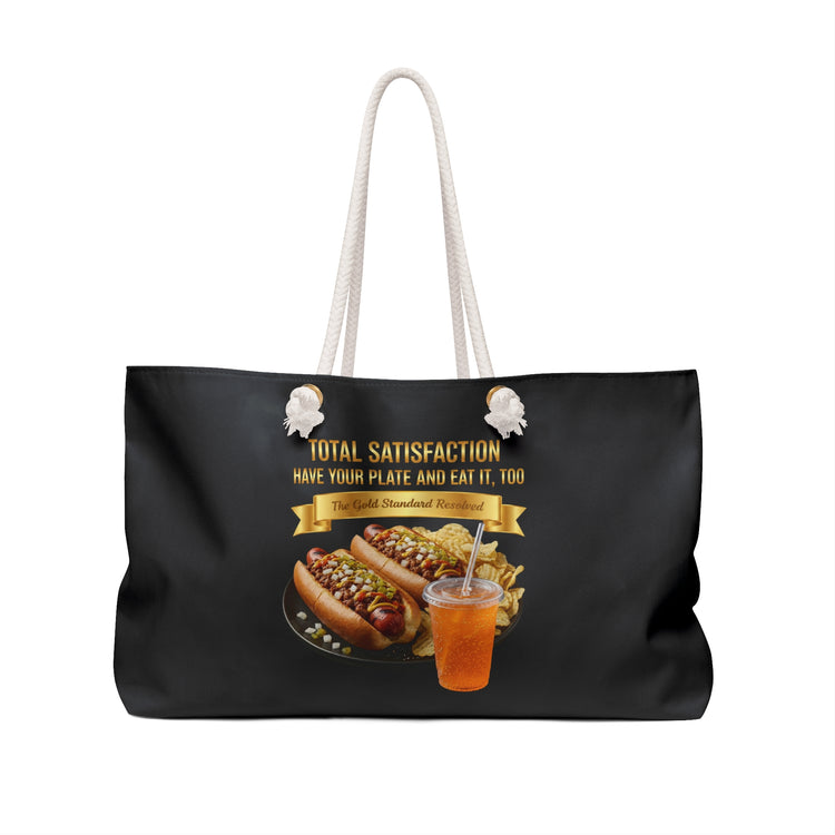  GRILLED HOT DOGS WITH CHILI RELISH & ONIONS WEEKENDER BAG