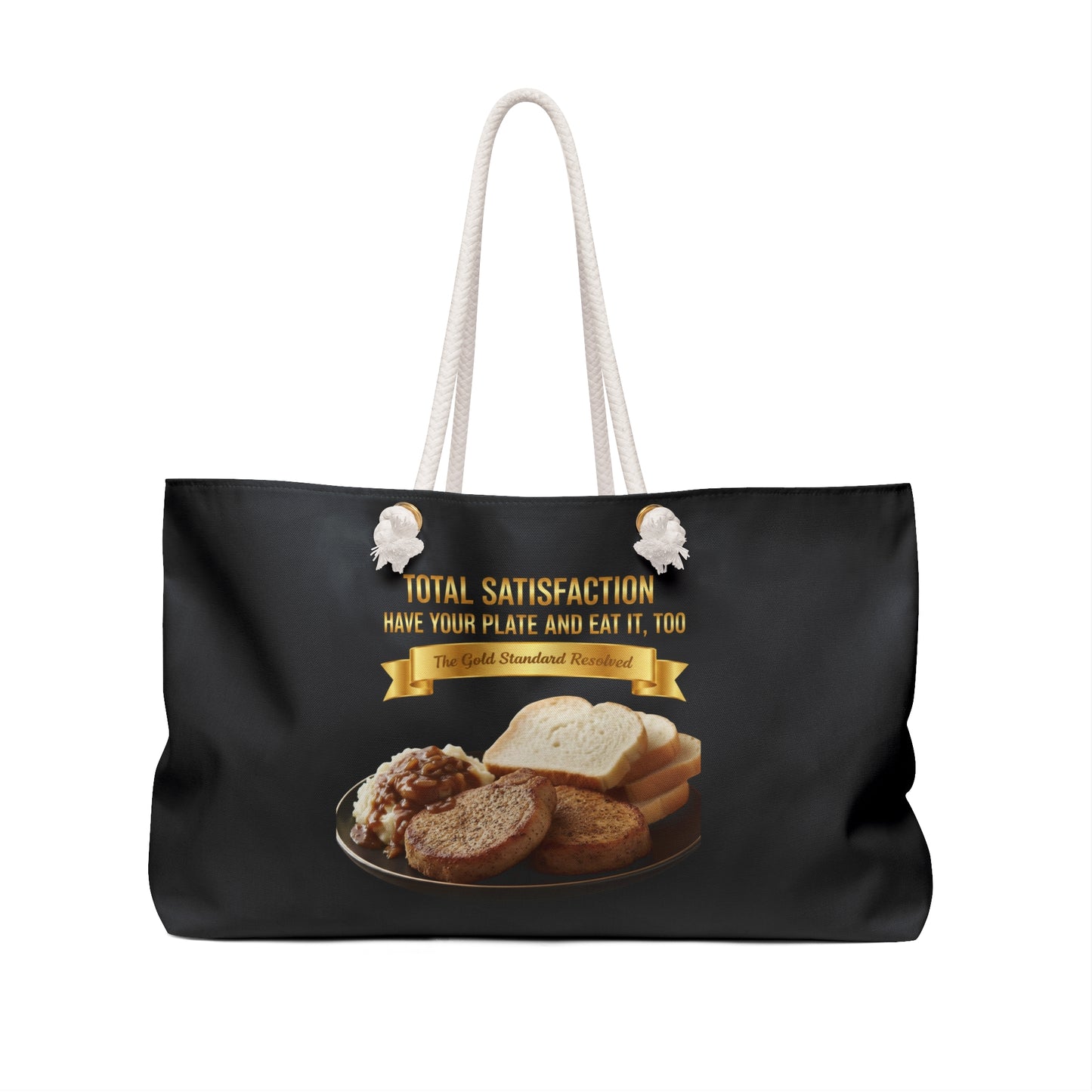 PORK CHOPS MASHED POTATOES GRAVY & ONIONS WEEKENDER BAG