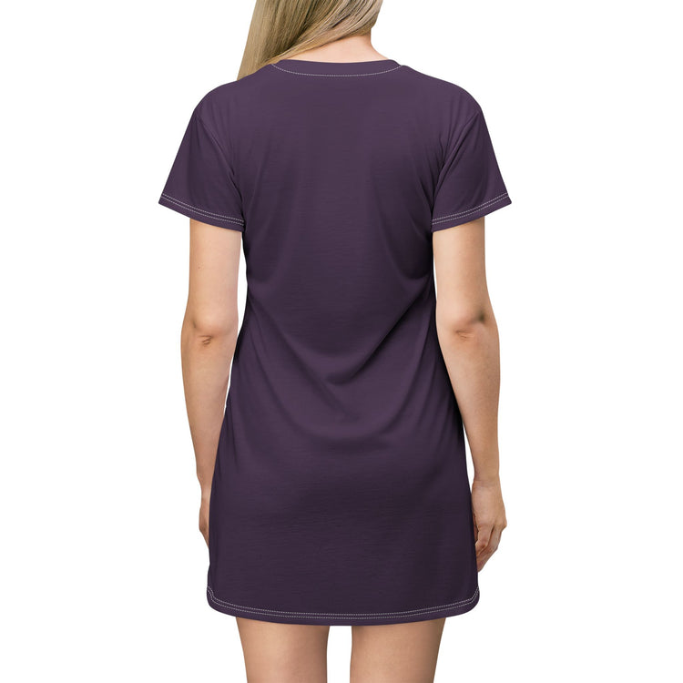 CHEESEBURGER AND FRENCH FRIES T-SHIRT DRESS
