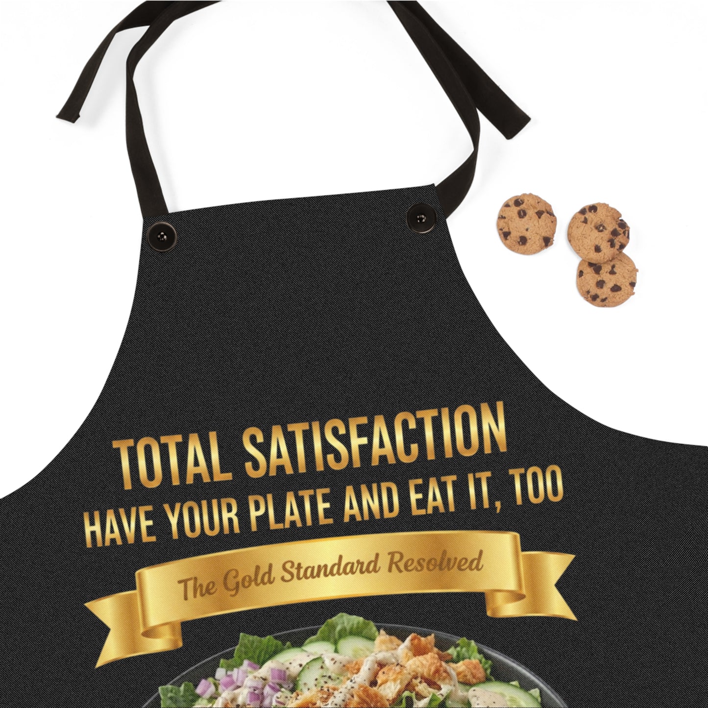 LOADED SALAD WITH ALL THE TOPPINGS APRON