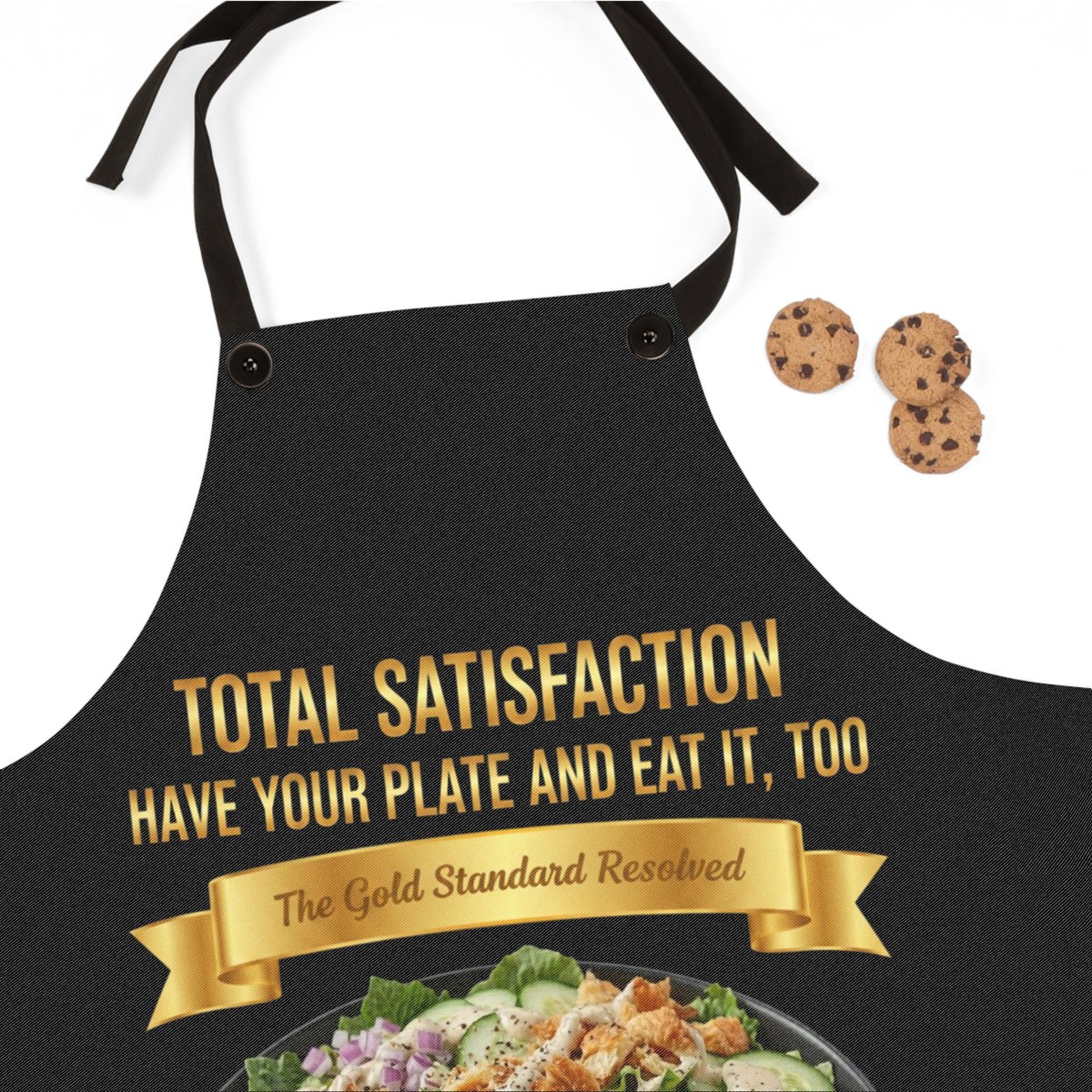 LOADED SALAD WITH ALL THE TOPPINGS APRON