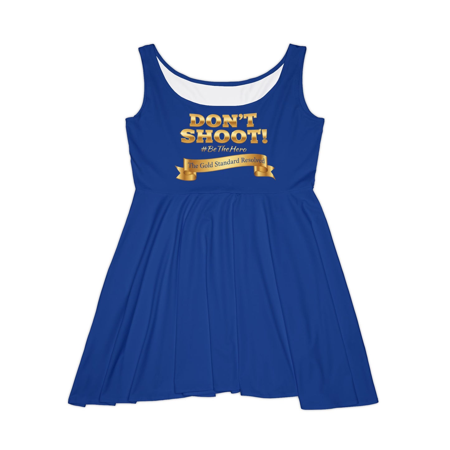  DON'T SHOOT Skater Dress 