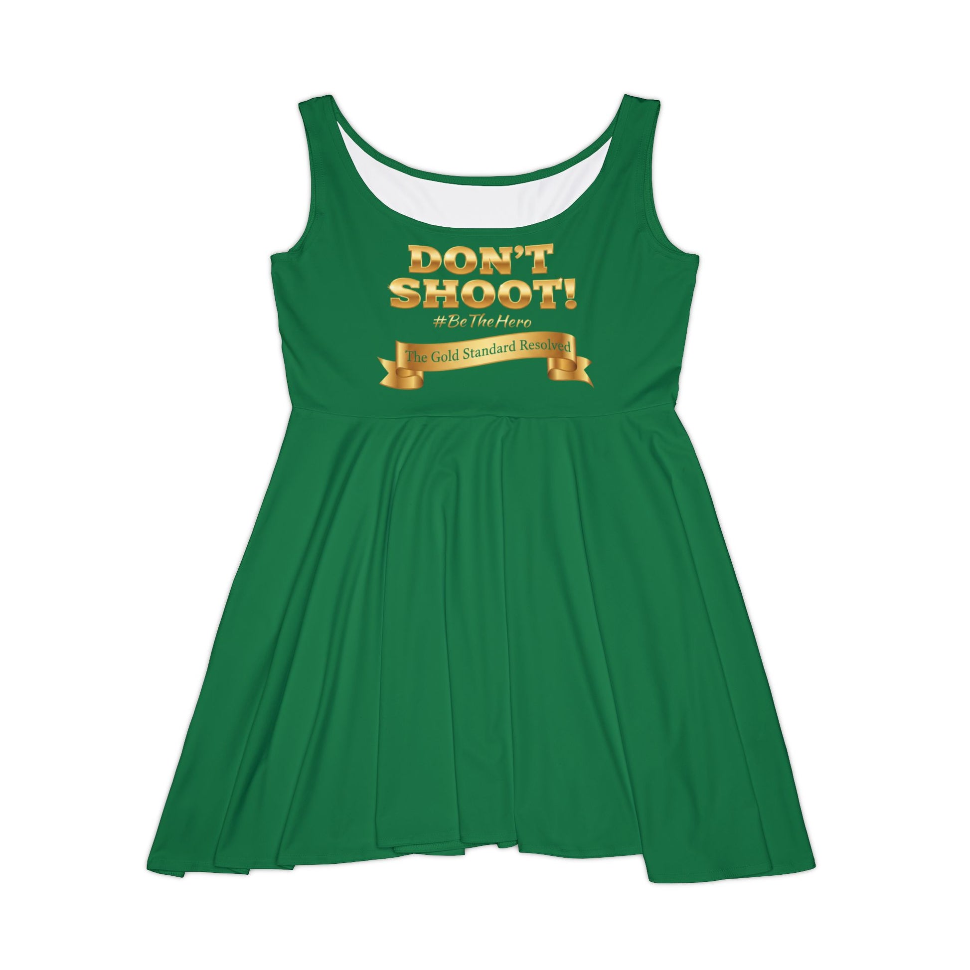  DON'T SHOOT Skater Dress 