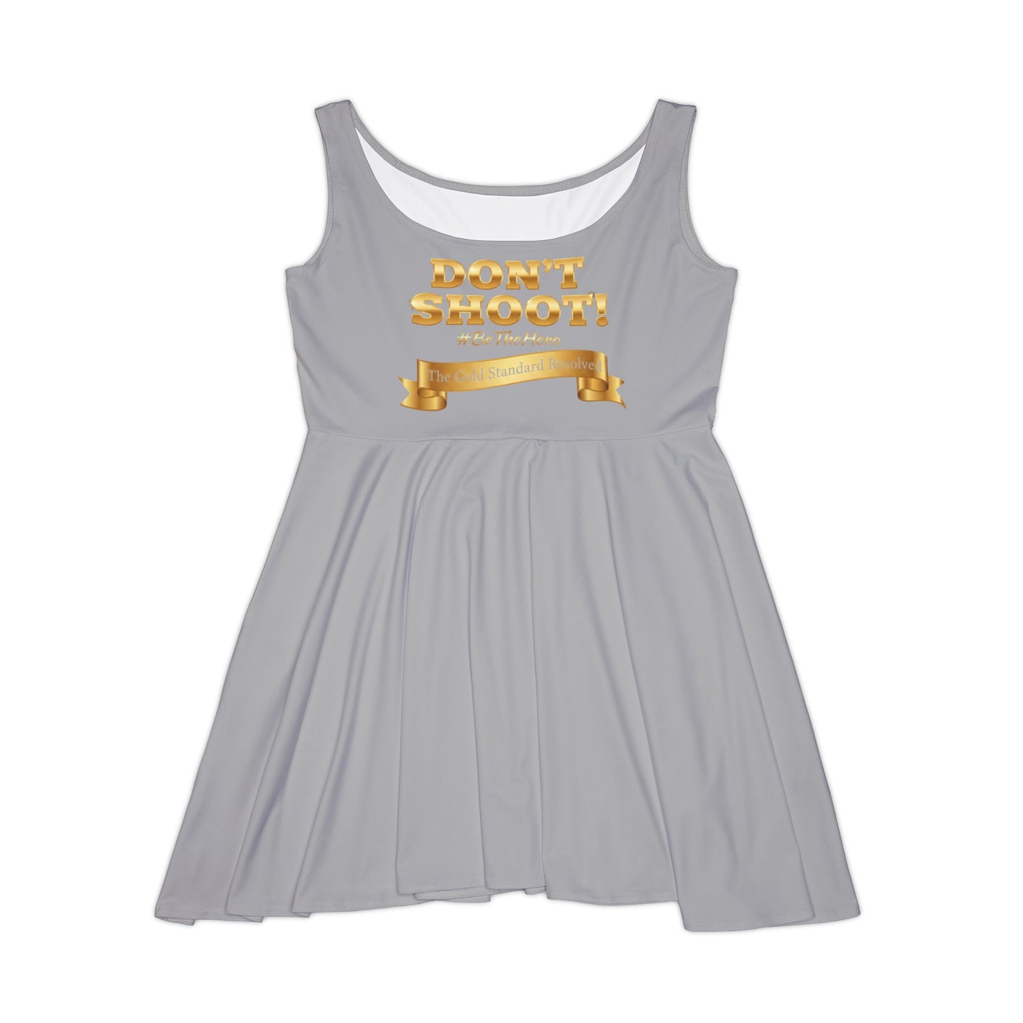  DON'T SHOOT Skater Dress 