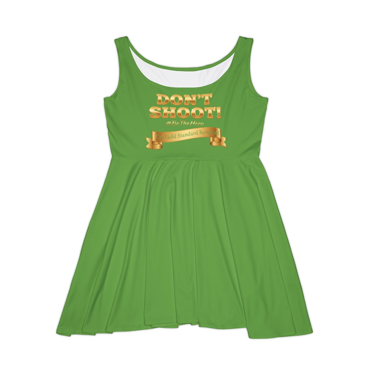  DON'T SHOOT Skater Dress 