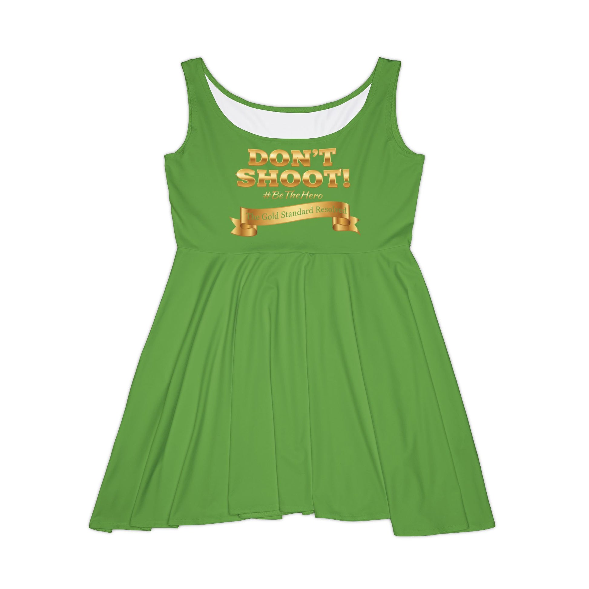  DON'T SHOOT Skater Dress 
