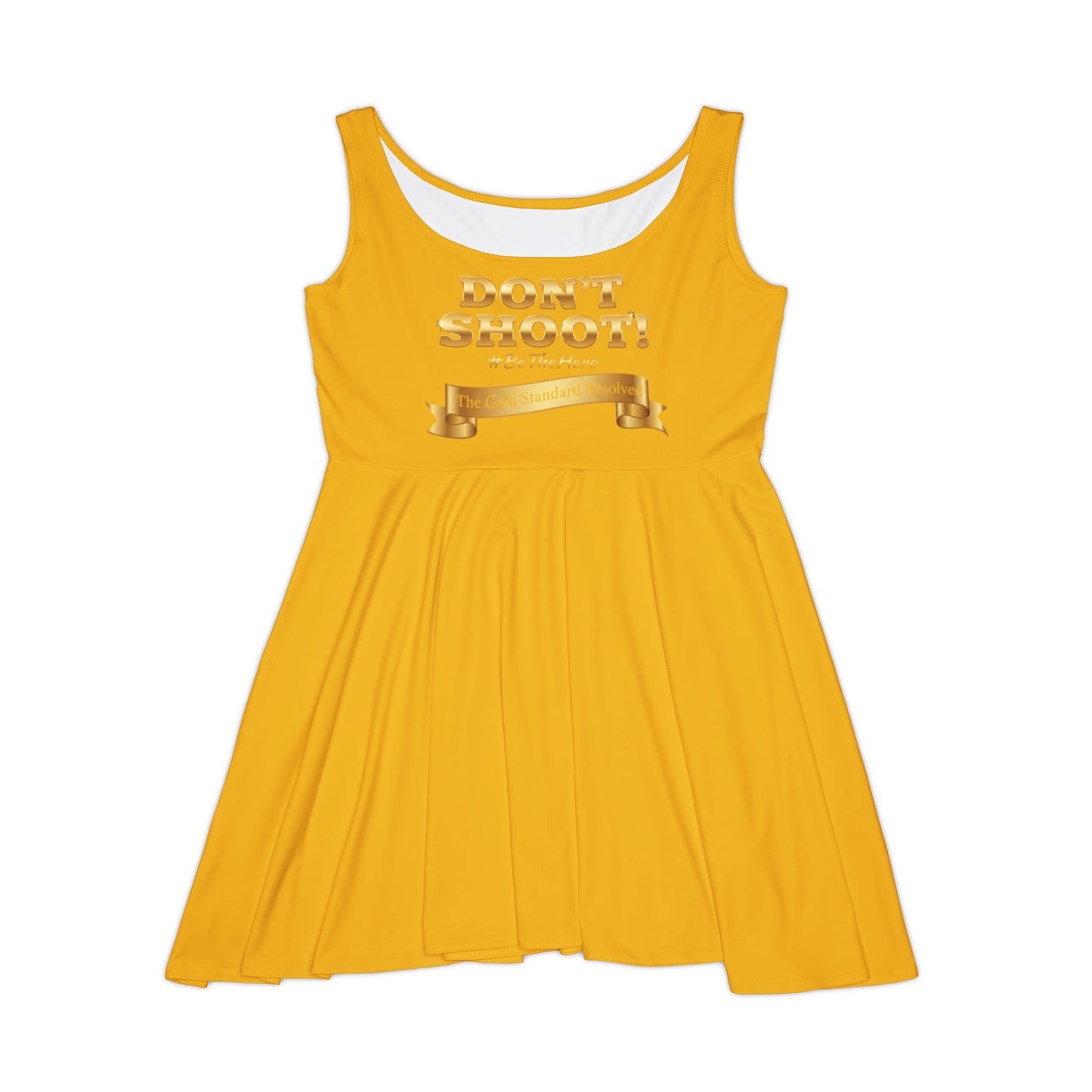  DON'T SHOOT Skater Dress 