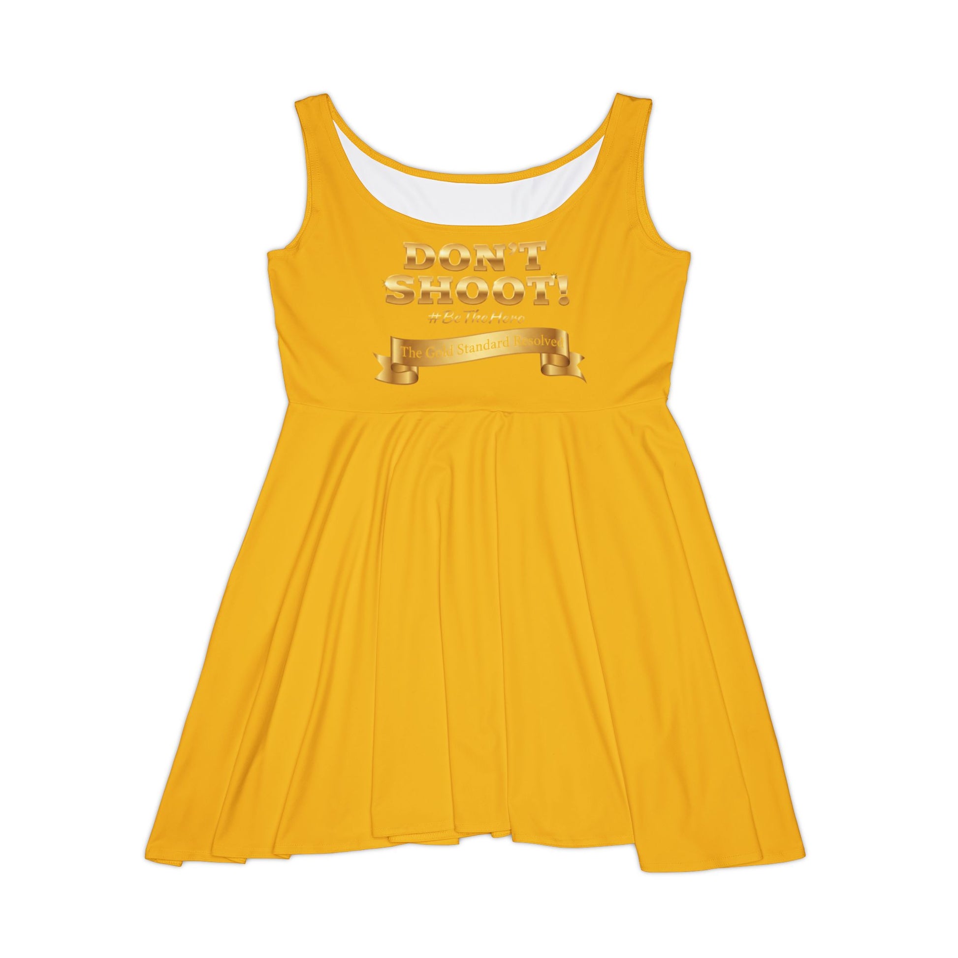  DON'T SHOOT Skater Dress 