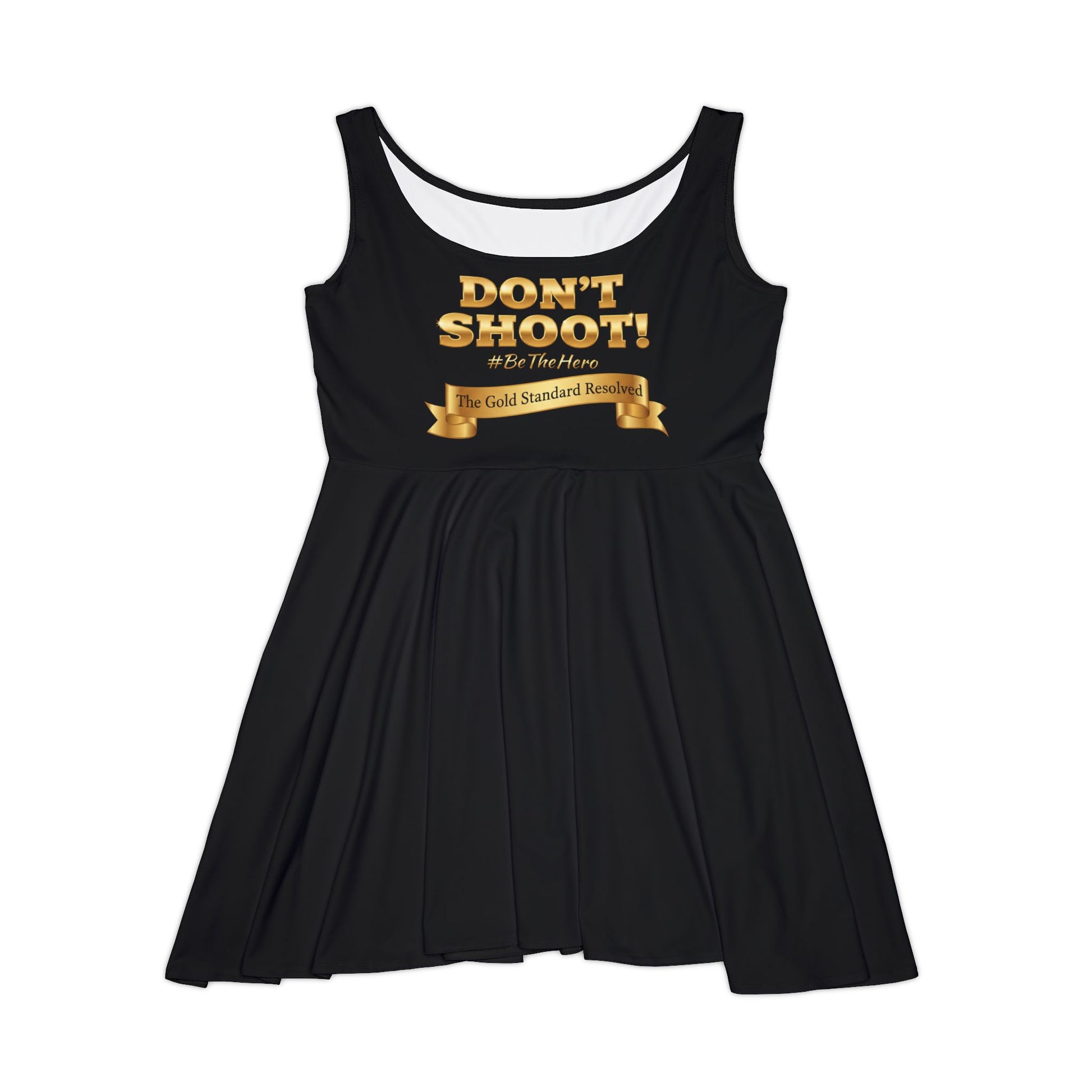  DON'T SHOOT Skater Dress 