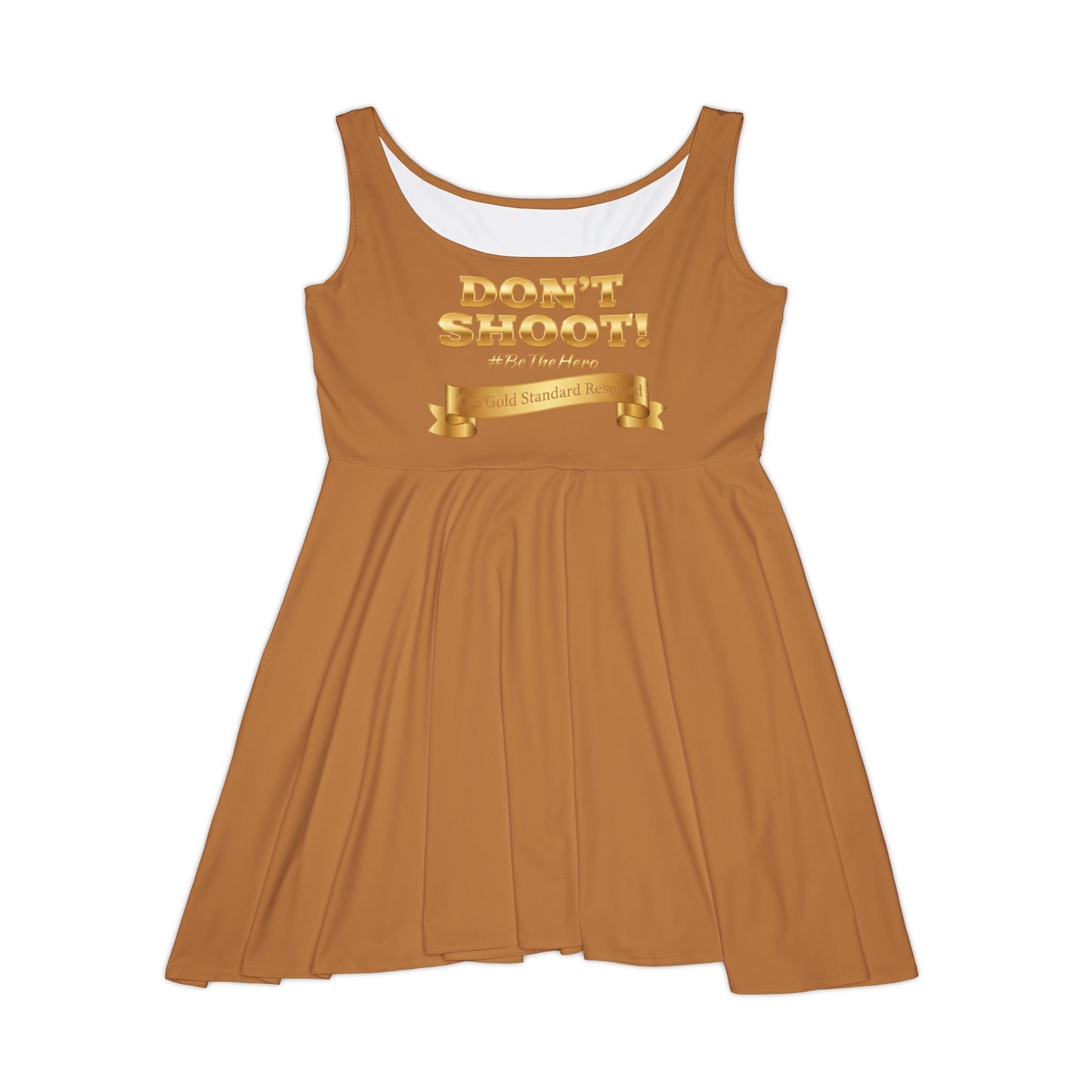  DON'T SHOOT Skater Dress 