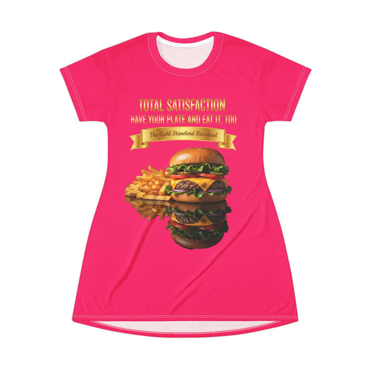 FOOD FASHION T-SHIRT DRESS