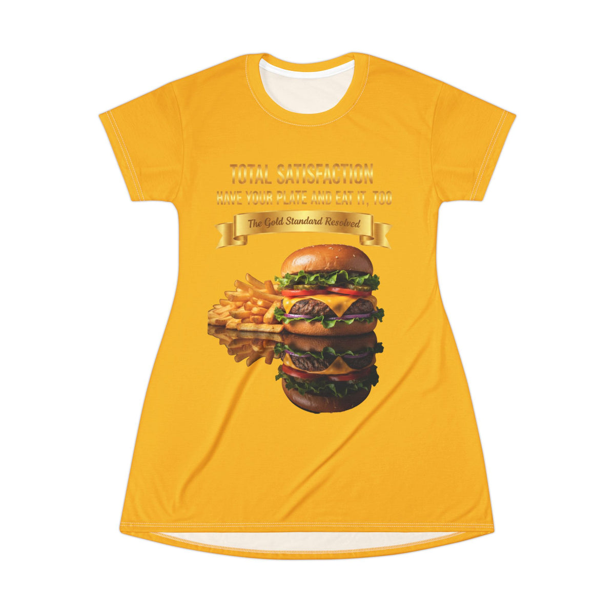 FOOD FASHION T-SHIRT DRESS