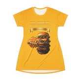 FOOD FASHION T-SHIRT DRESS