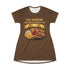 CHICKEN FRENCH FRIES COLESLAW T-SHIRT DRESS
