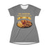 CHICKEN FRENCH FRIES COLESLAW T-SHIRT DRESS