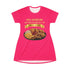 CHICKEN FRENCH FRIES COLESLAW T-SHIRT DRESS